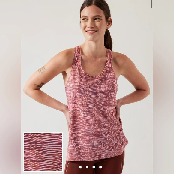 Athleta Tops - Athleta Ultimate Scoop Tank Top Racerback Actived Mauve Women’s Small 988027